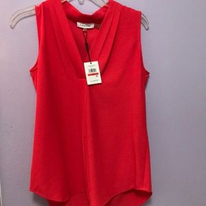 New Calvin Klein sleeveless blouse